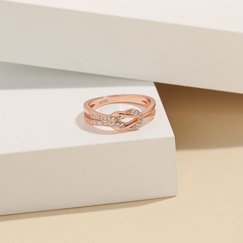 Simple Infinity Sterling Silver Band