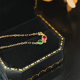 Simple Design Colorful 925 Silver Bracelet