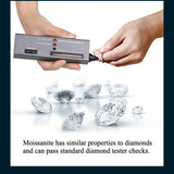 Retro Design Round Cut Moissanite Ring