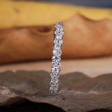 2PCS Pear Cut Solitaire Sterling Silver Bridal Set in Sterling Silver