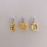 Stunning 4.5ct Yellow Pendant Necklace
