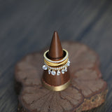 Vintage High-End Feel Drop Tassel Sterling Silver Ring